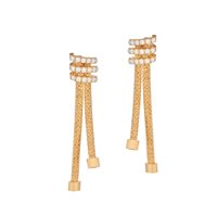 Boucles d'oreilles Marcello Pane Femme Cashmere in Argent Zircone ORCE 025